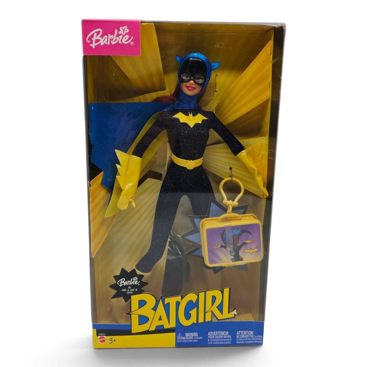 2004 Barbie DC Comics Batgirl Front view