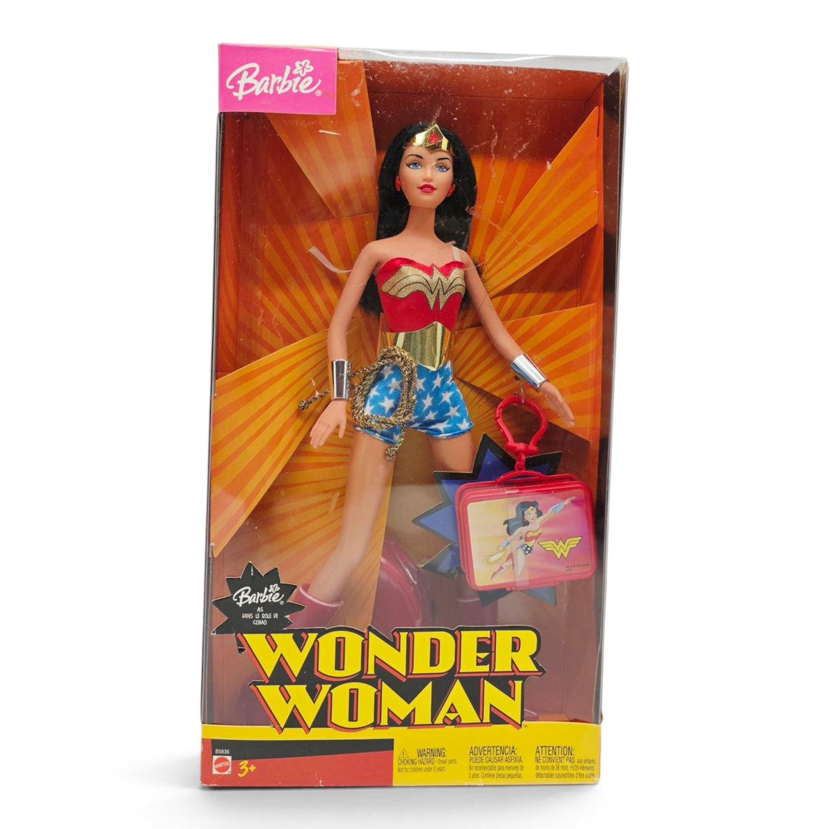 2004 Barbie DC Comics Wonder Woman Front view