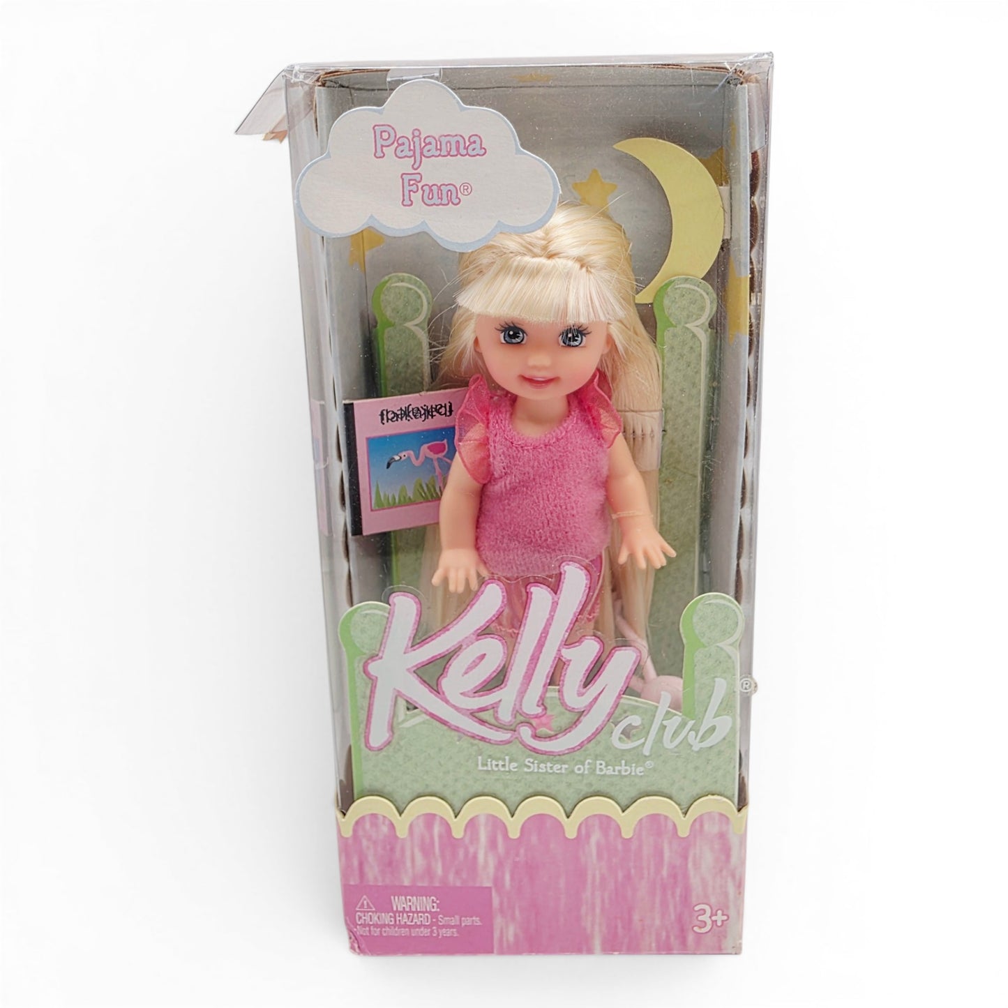 2004 Barbie Kelly Club Pajama Fun Pajama Fun Flamingo doll — Front view