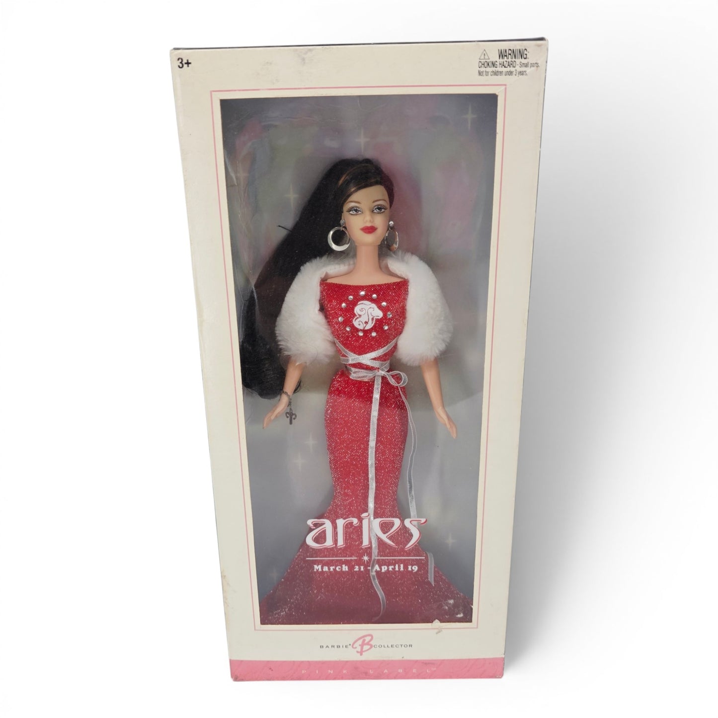 2004 Barbie Zodiac Collection - Pink Label Aries doll — Front view