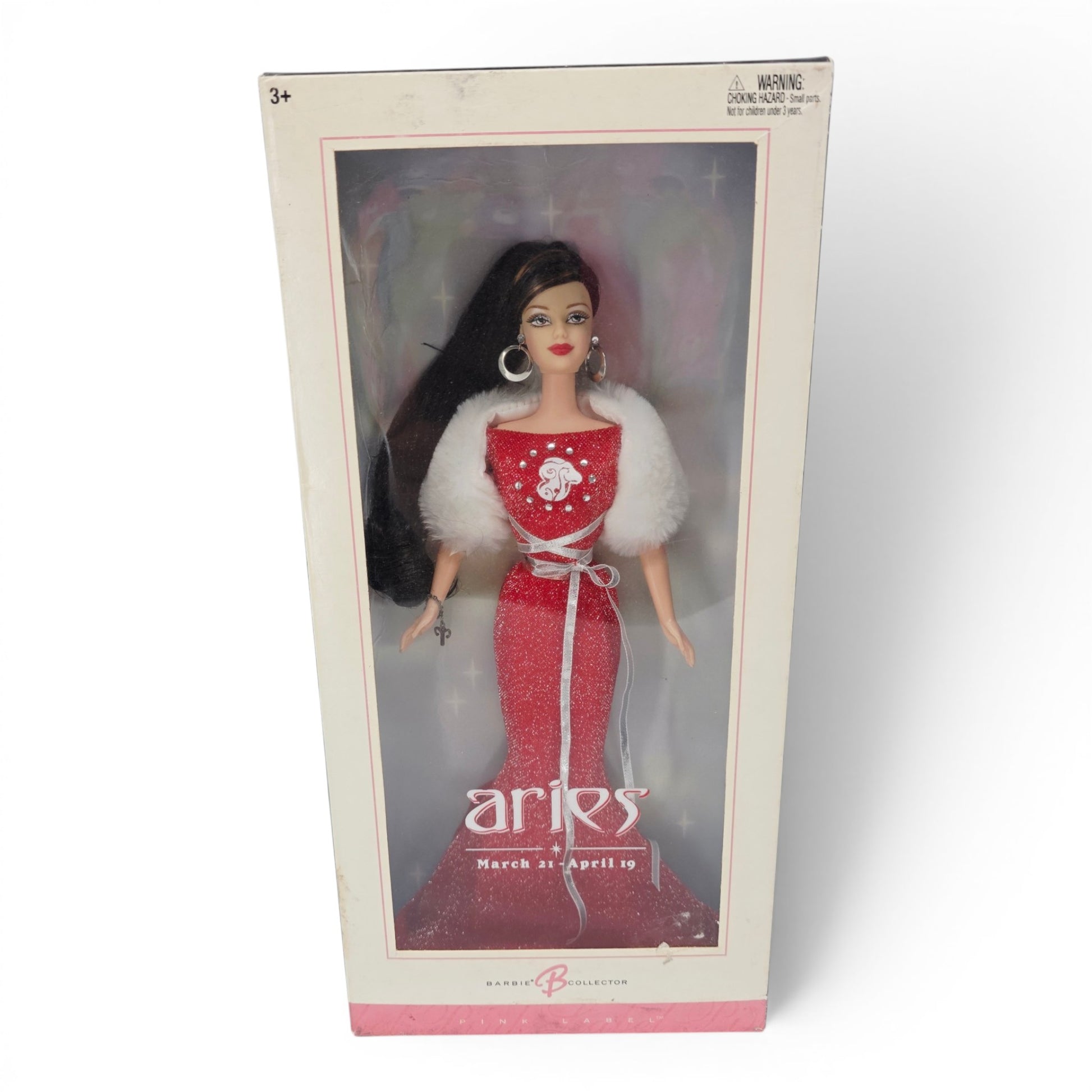 2004 Barbie Zodiac Collection - Pink Label Aries doll — Front view