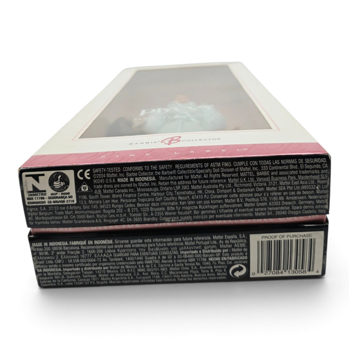 2004 Barbie Zodiac Collection - Pink Label Pisces Bottom view