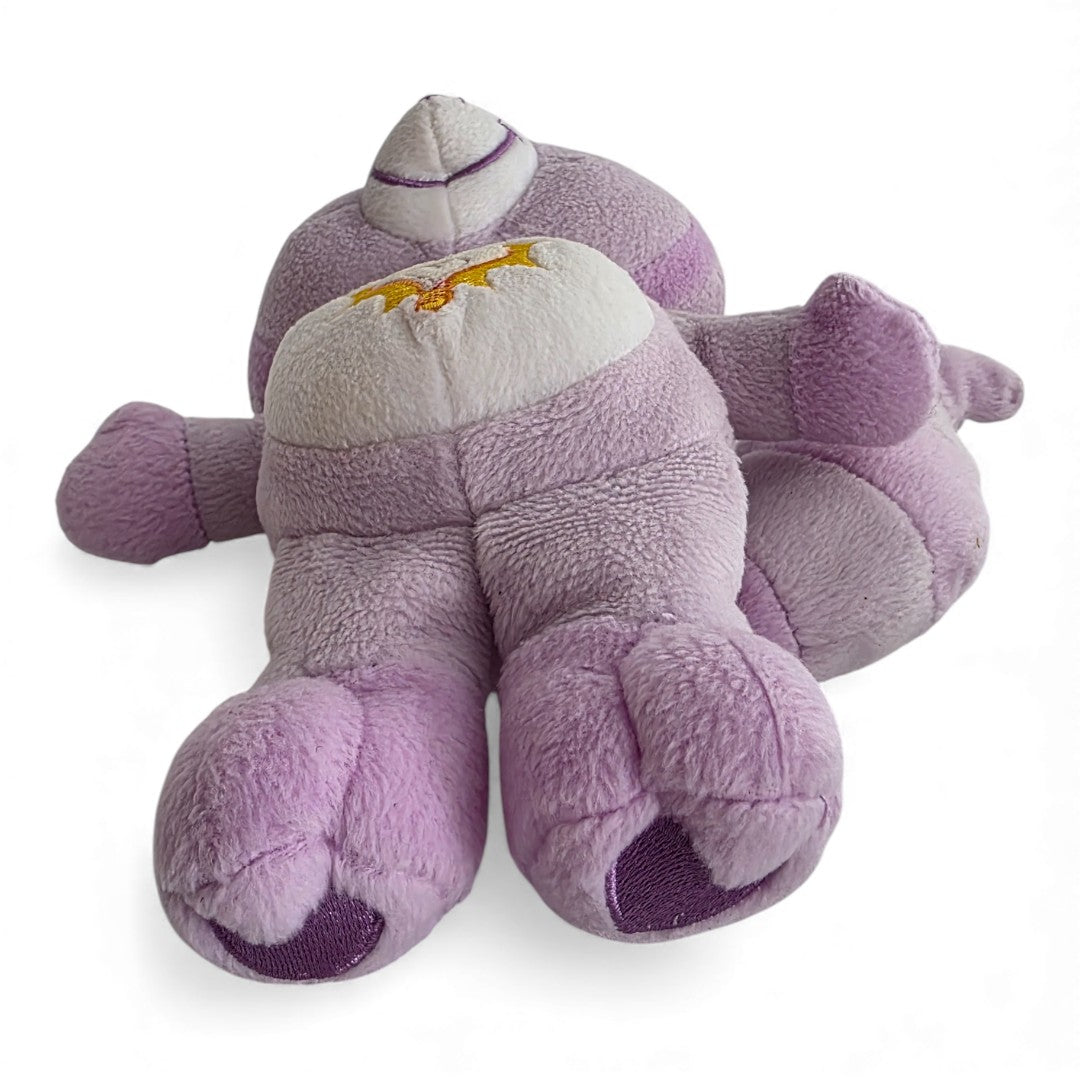 Vintage 2000s plush. Bright Heart Raccoon. 25cm Plush. Right view.