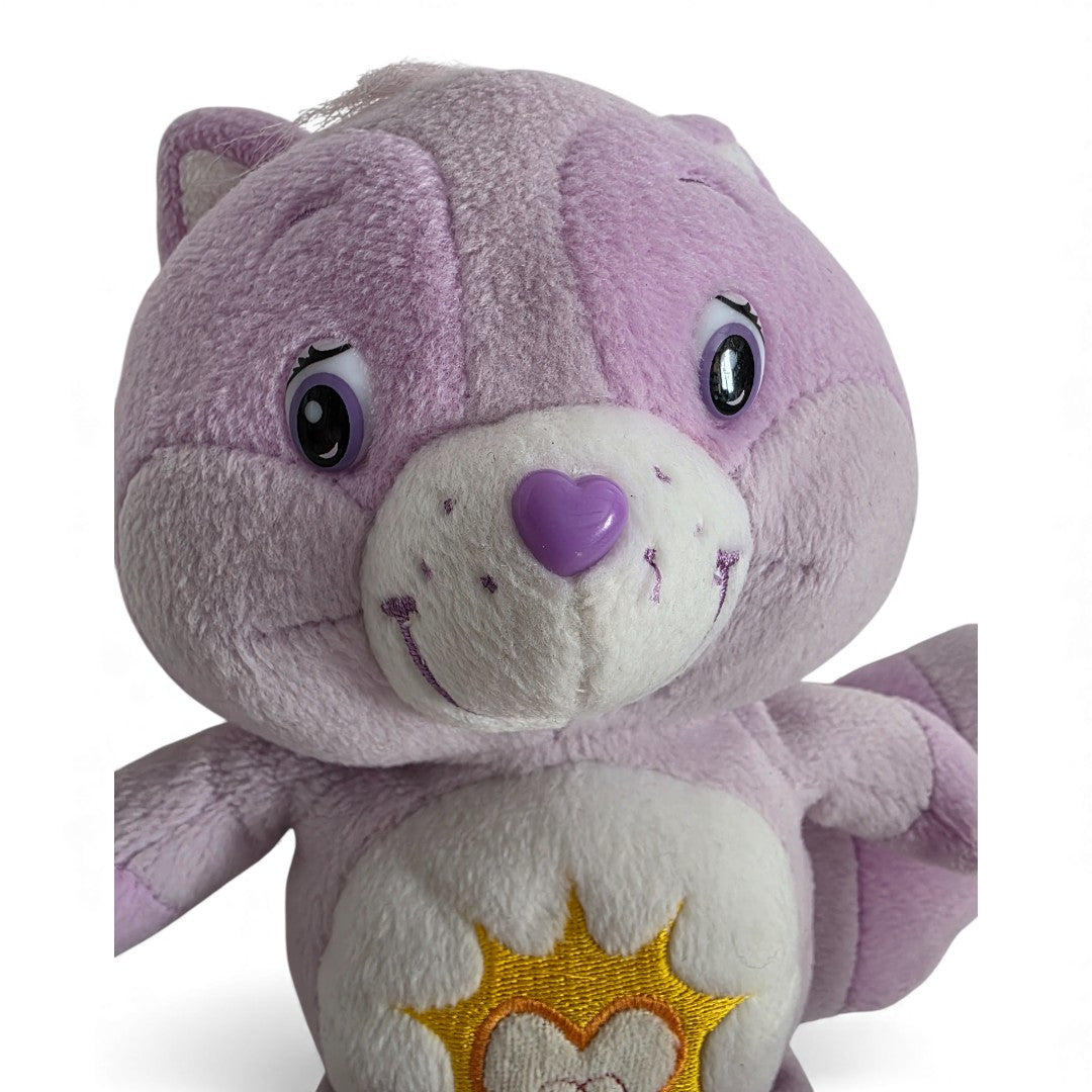Vintage 2000s plush. Bright Heart Raccoon. 25cm Plush. Right view.