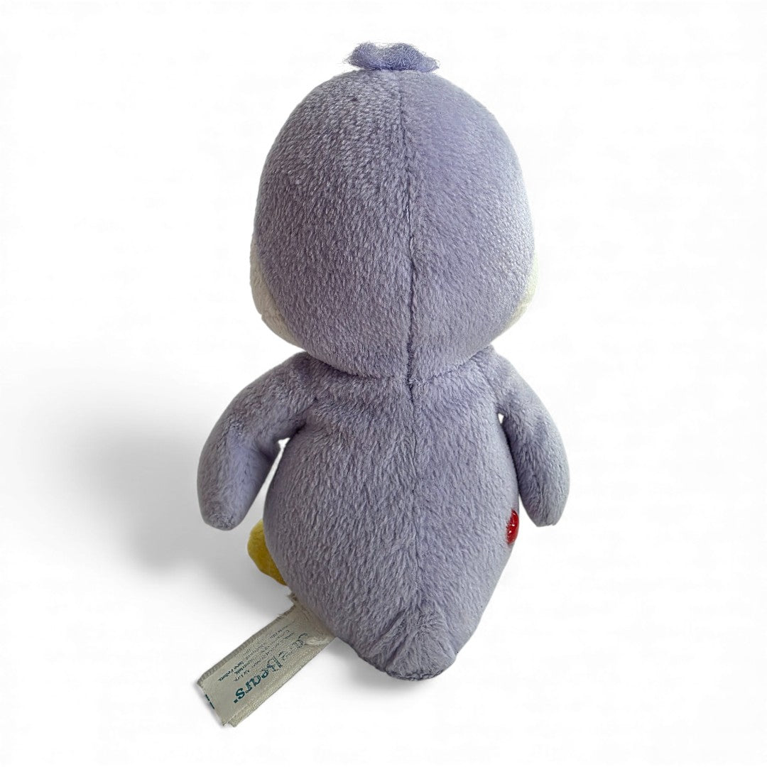 Vintage 2000s plush. Cozy Heart Penguin. 18cm Plush. Back view.