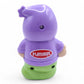 Vintage 2000s small toy. Glo Worm (Wendy's). Exclusive Wendy's Release 2.5". Back view.