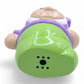 Vintage 2000s small toy. Glo Worm (Wendy's). Exclusive Wendy's Release 2.5". Bottom view.