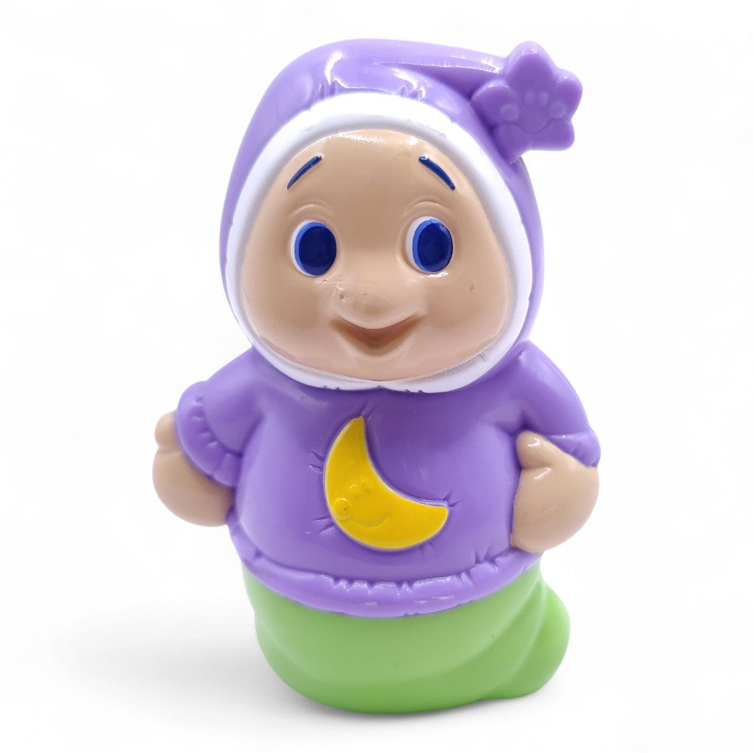 Vintage 2000s small toy. Glo Worm (Wendy's). Exclusive Wendy's Release 2.5". Front view.
