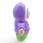 Vintage 2000s small toy. Glo Worm (Wendy's). Exclusive Wendy's Release 2.5". Left view.