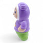Vintage 2000s small toy. Glo Worm (Wendy's). Exclusive Wendy's Release 2.5". Right view.