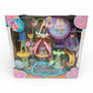 Vintage 2000s doll playset. Fairytopia Peony Flower House. Playset - Scarce to Find boxed!. Top view.