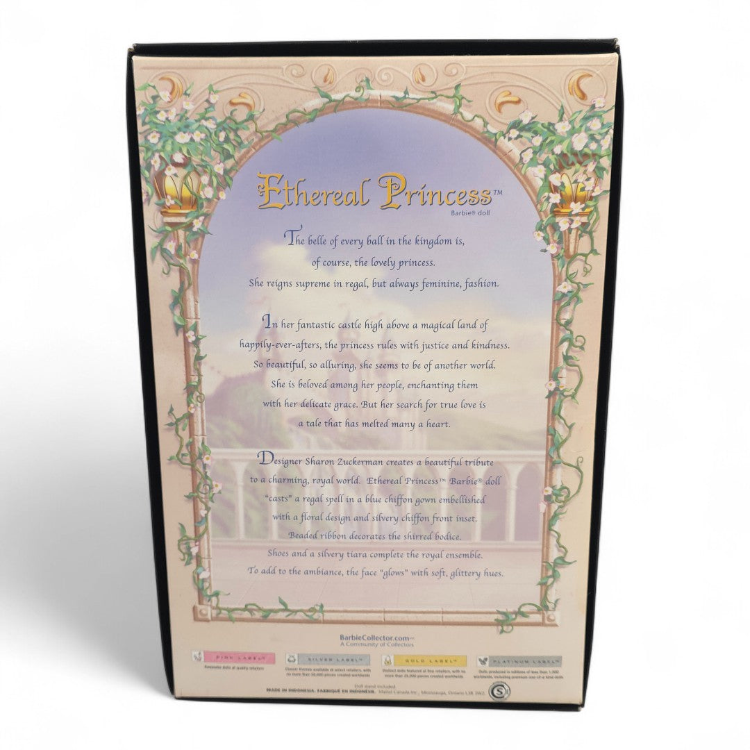 2006 Barbie Ethereal Princess doll — Back view