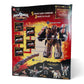 Vintage 2000s action figure playset. Mystic Force. Solar Streak Megazord. Rare. Back view.