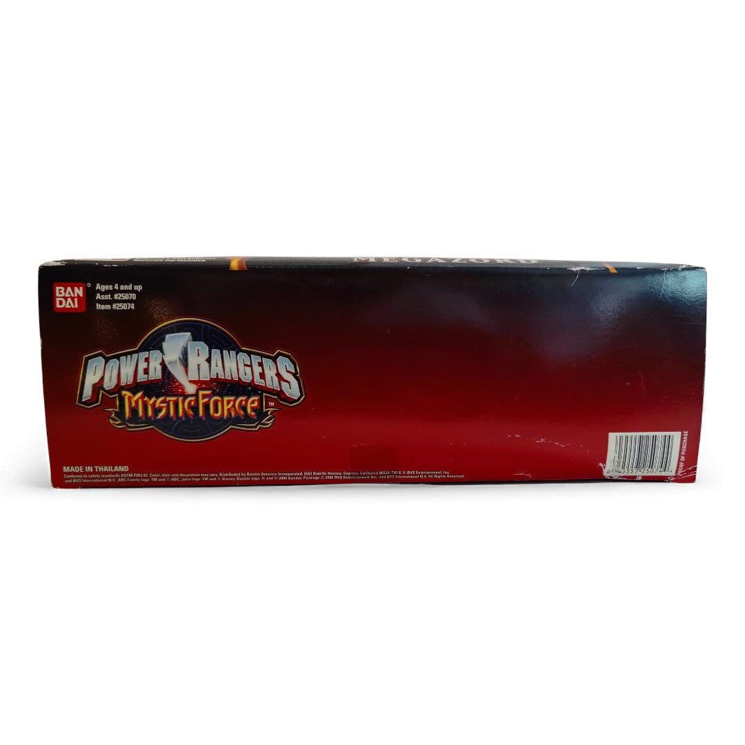 Vintage 2000s action figure playset. Mystic Force. Solar Streak Megazord. Rare. Bottom view.