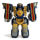 Vintage 2000s action figure playset. Mystic Force. Solar Streak Megazord. Rare. Close up 2 view.