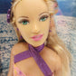 Vintage 2000s doll. Summer. Beach Glam Barbie. Face view.
