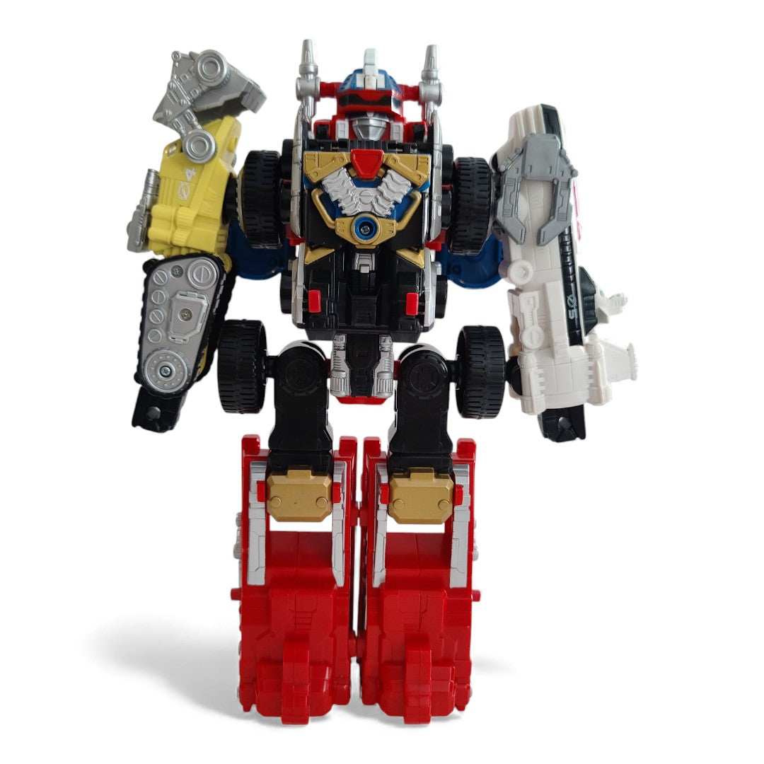 Vintage 2000s action figure playset. Operation Overdrive. Drivemax Megazord. Rare. Close up 1 view.