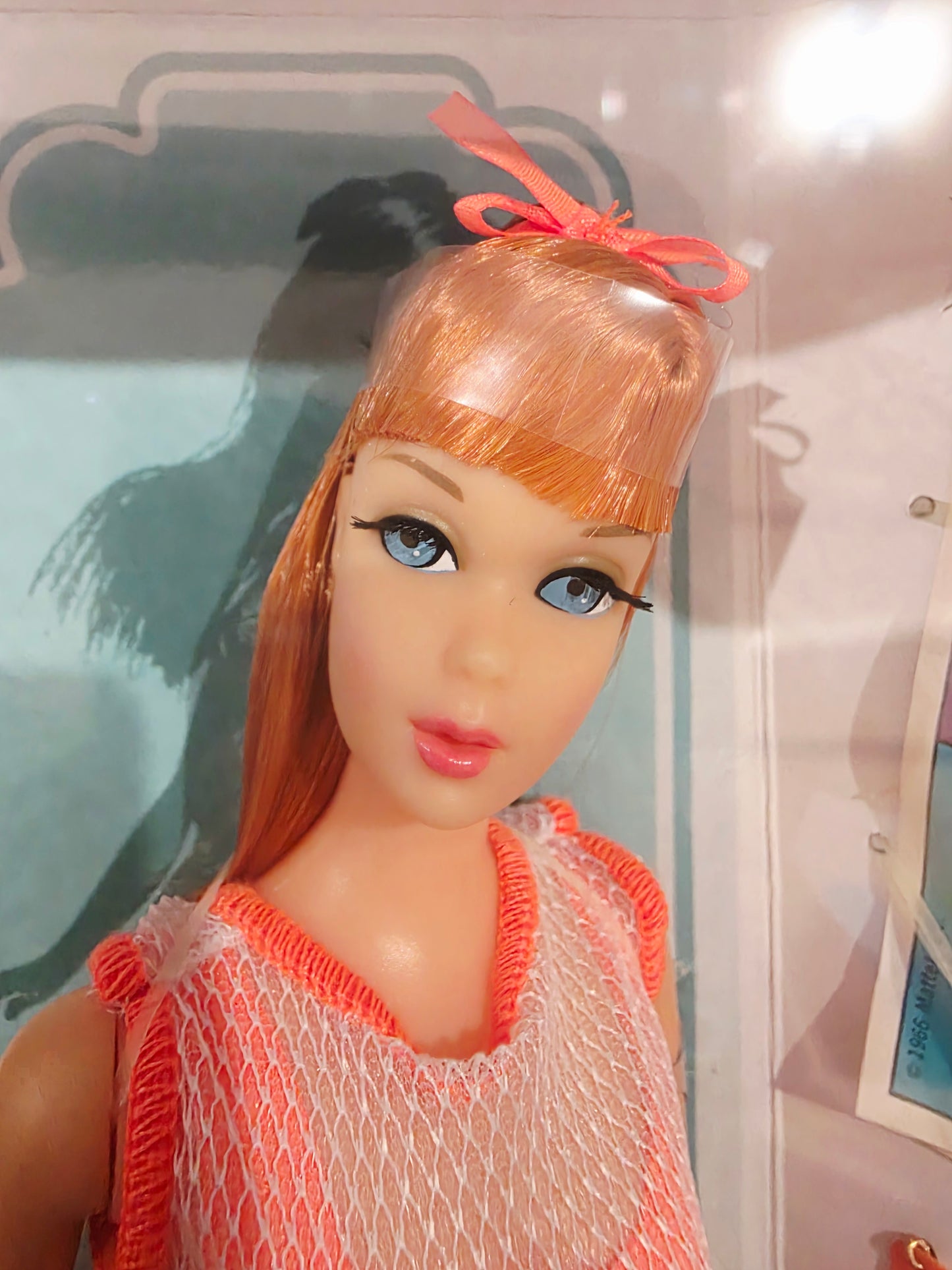 2008 Barbie My Favorite Barbie Barbie (1967 Twist 'N Turn) doll — Face close-up