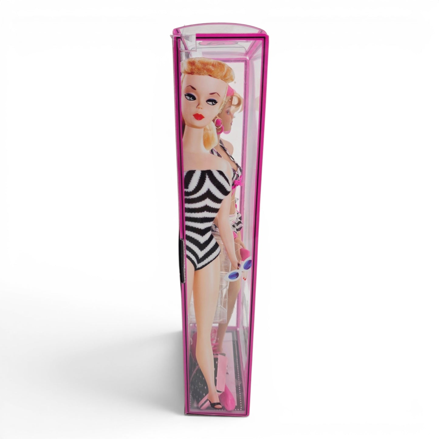 2009 Barbie Then and Now - Bathing Suit doll — Left side