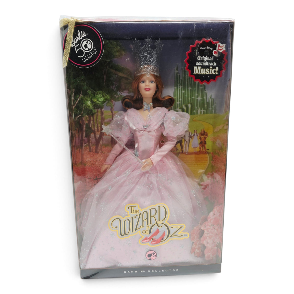 2009 Barbie Wizard of Oz 50th Anniversary Pink Label Glinda Front view