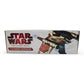 Vintage 2000s action figure playset. Clone Wars. Republic V-19 Torrent Starfighter. Top view.