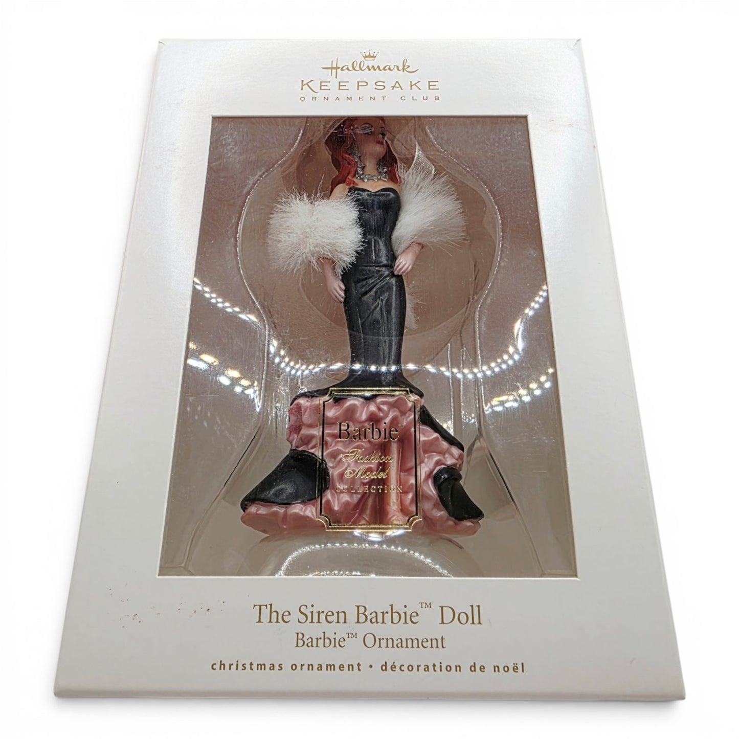 2010 Barbie Fashion Model Collection Ornament The Siren home decor — Top view
