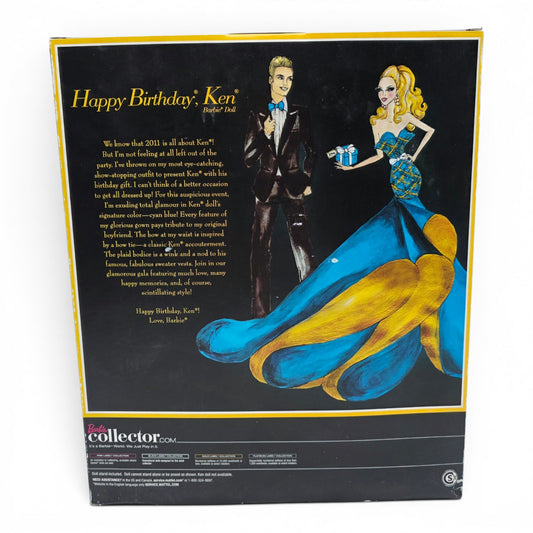 2011 Barbie Birthday Wishes Happy Birthday Ken Back view
