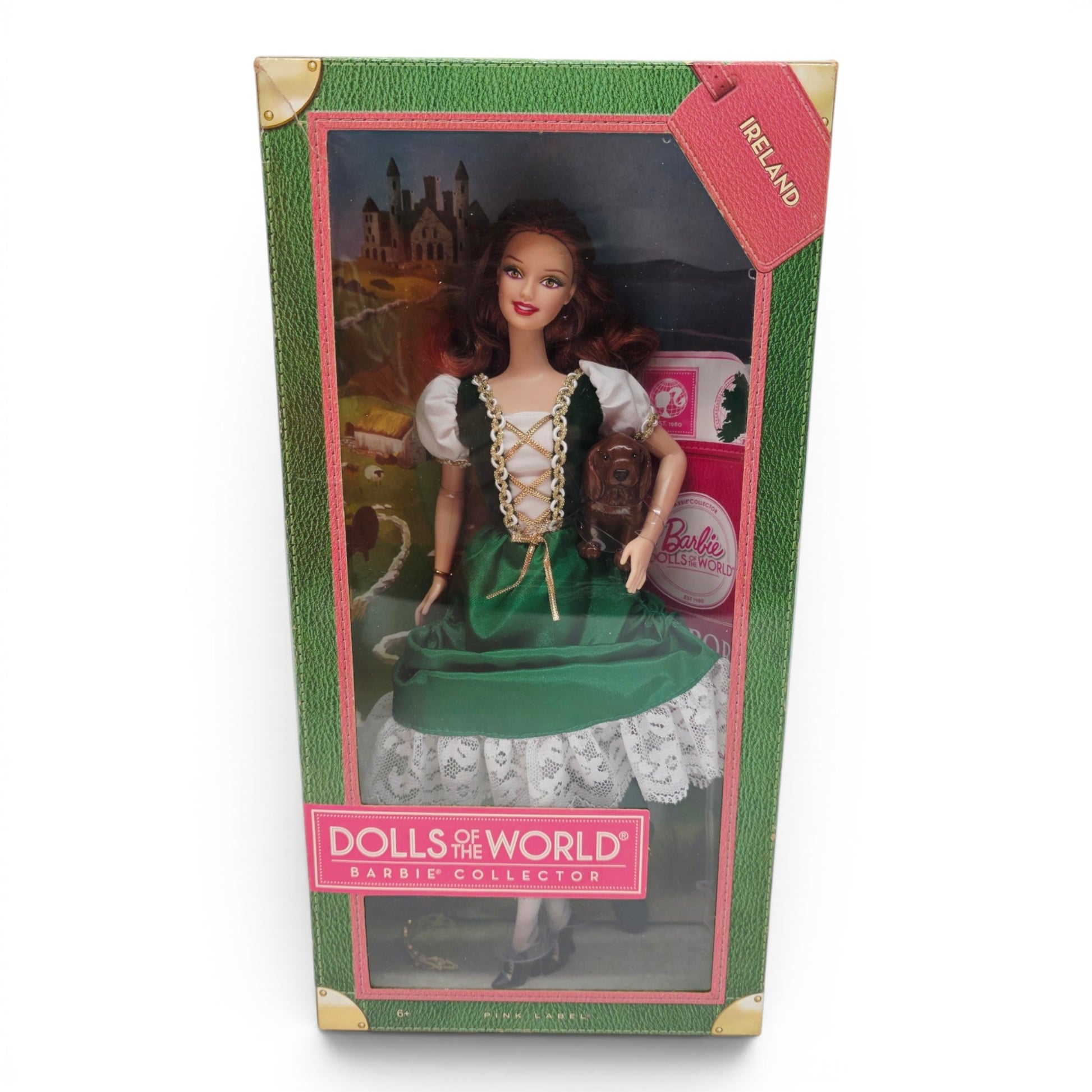 2011 Barbie Dolls of the World Ireland doll — Front view