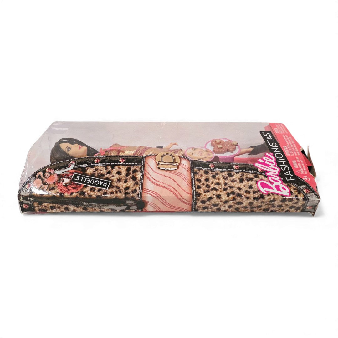 2012 Barbie Barbie Fashionistas Raquelle doll — Left side