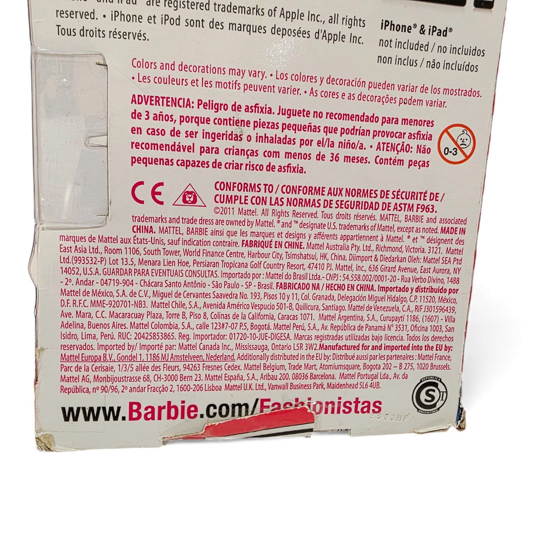 2012 Barbie Barbie Fashionistas Summer doll — Close-up 1