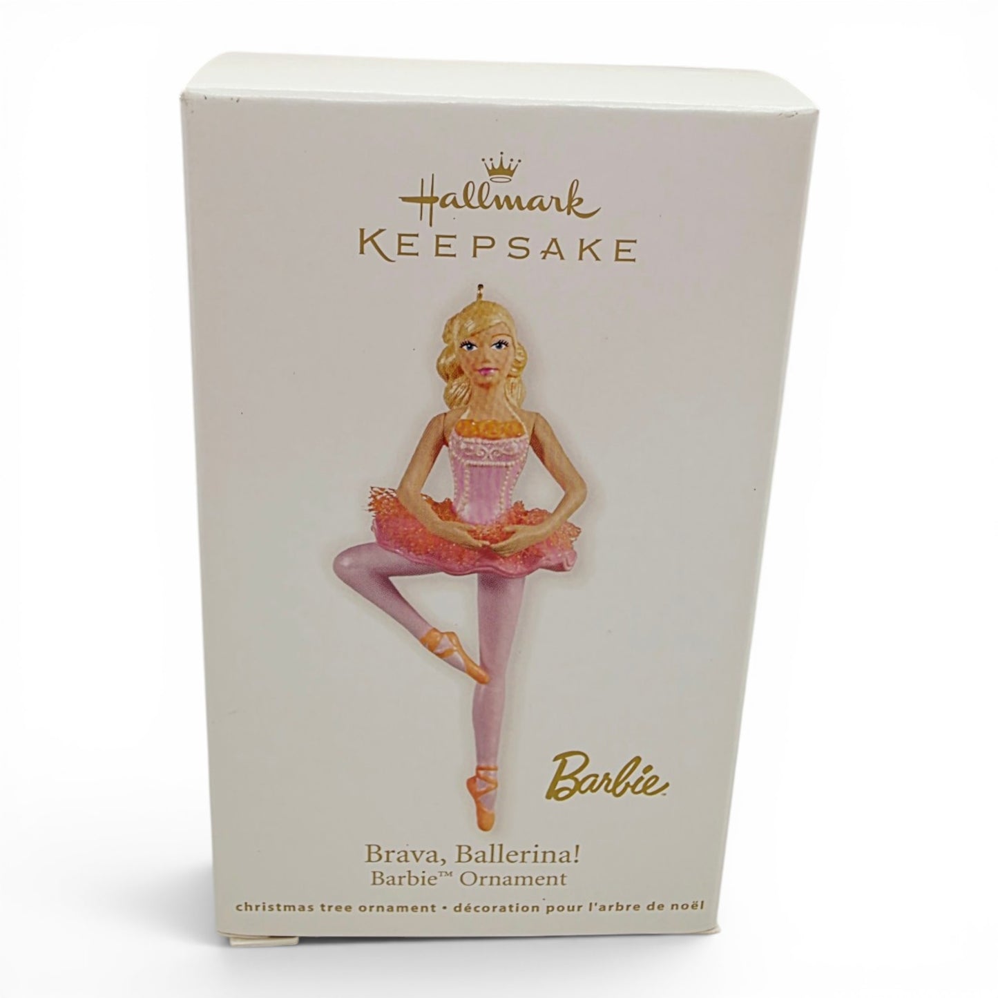 2012 Barbie Brava Ballerina Ornament home decor — Front view
