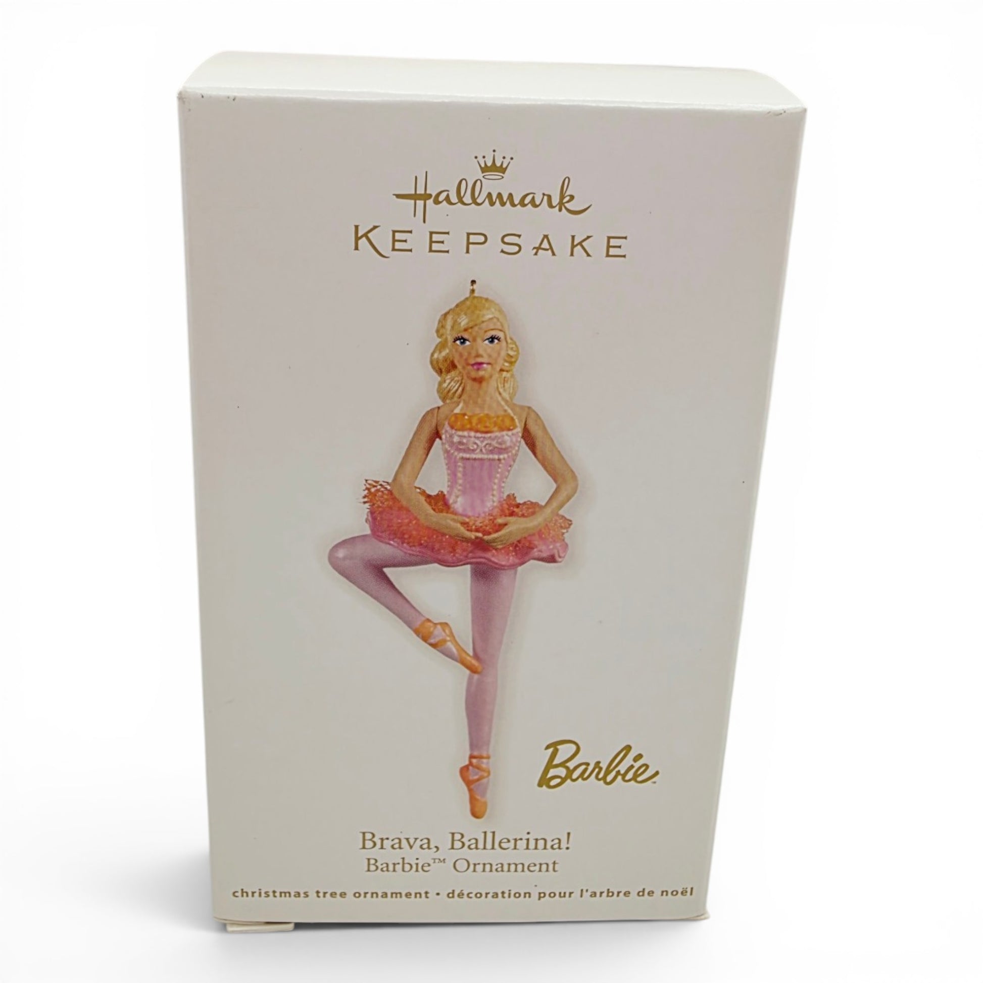 2012 Barbie Brava Ballerina Ornament home decor — Front view