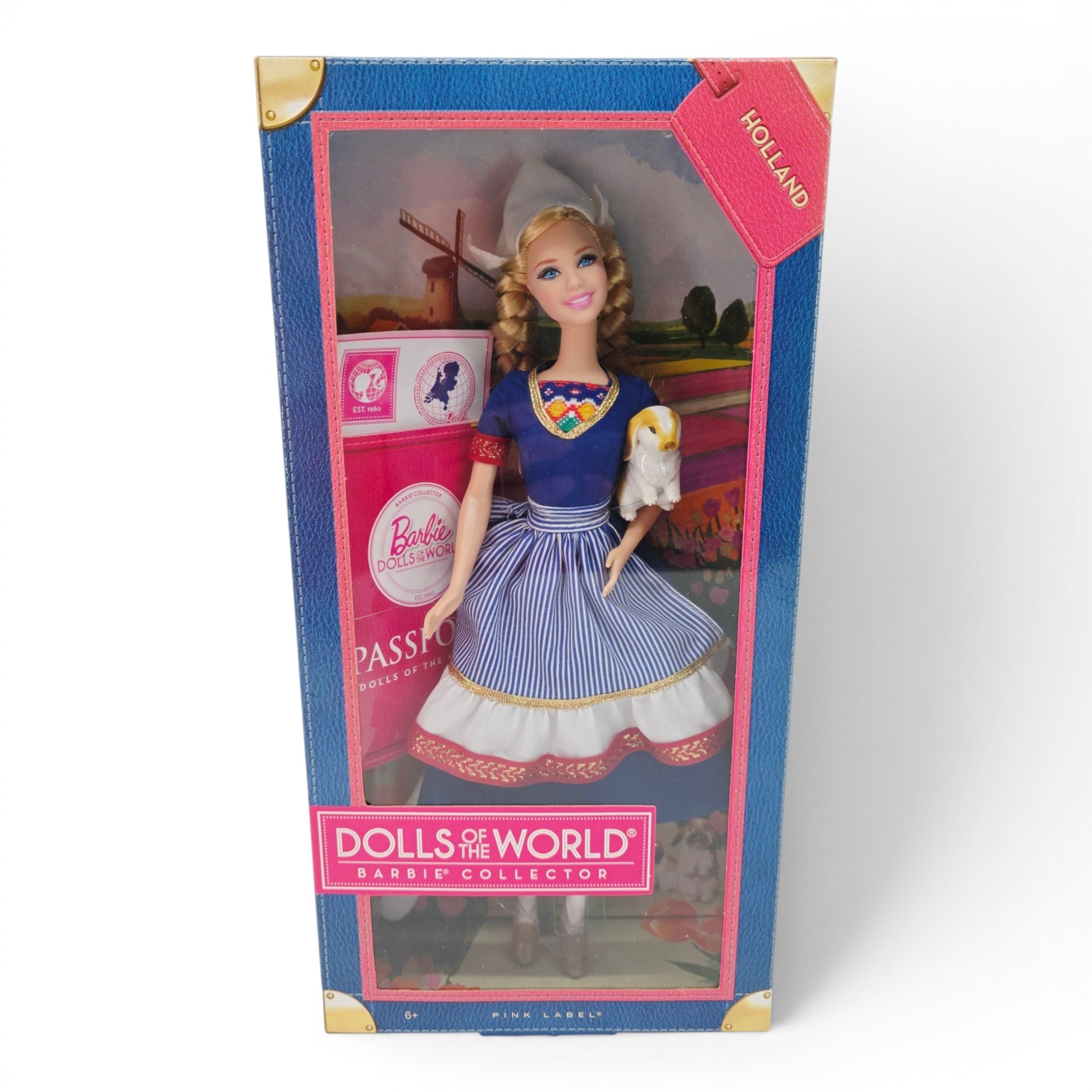 2012 Barbie Dolls of the World - Passport Series Holland doll — Front view