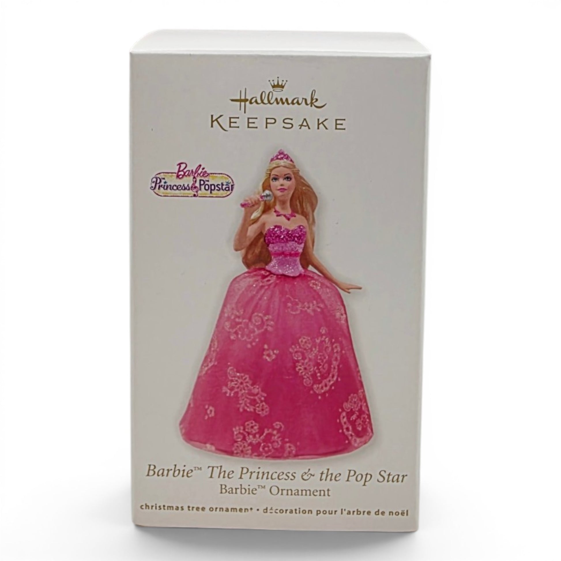 2012 Barbie The Princess and the Popstar Ornament home decor — Front view