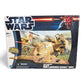 Vintage 2010s action figure playset. Clone Wars. Trade Federation AAT. Front view.