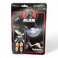 Vintage 2010s action figure. ReAction. Kane. 3.75" Figure. Front view.