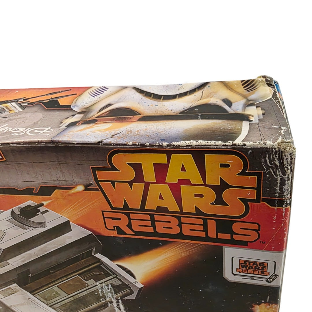 Vintage 2010s action figure playset. Rebels. The Phantom Attack Shuttle Vehicle - Target Exclusive!. Close up 1 view.