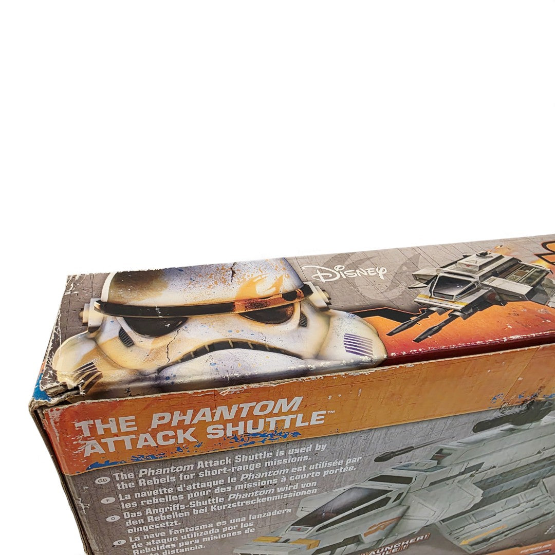 Vintage 2010s action figure playset. Rebels. The Phantom Attack Shuttle Vehicle - Target Exclusive!. Close up 4 view.