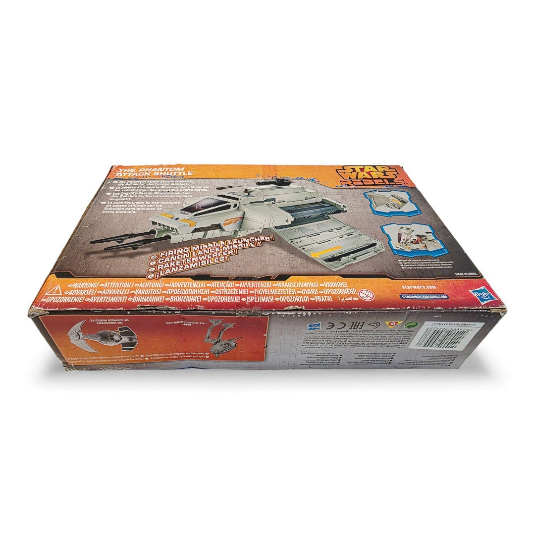 Vintage 2010s action figure playset. Rebels. The Phantom Attack Shuttle Vehicle - Target Exclusive!. Close up 7 view.