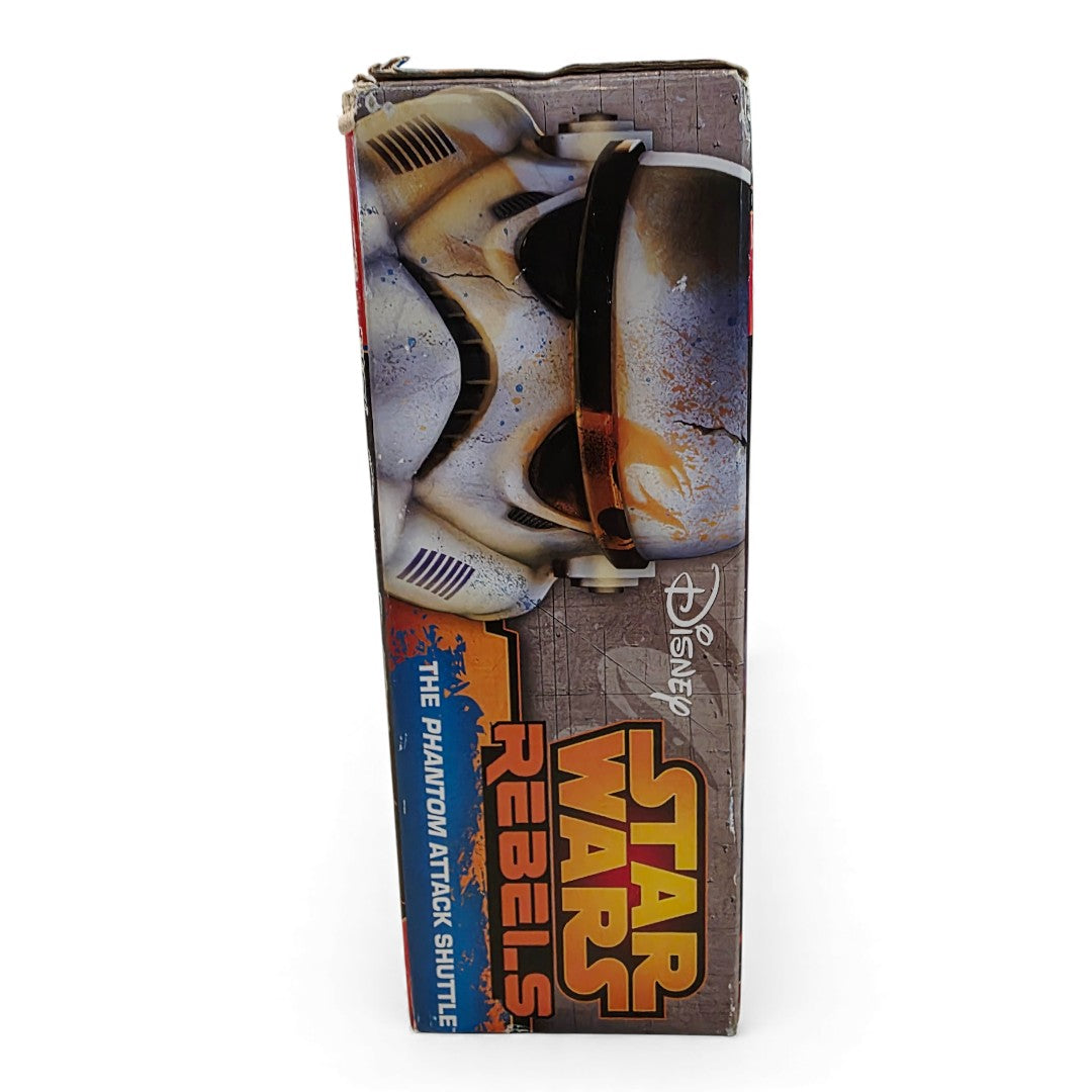 Vintage 2010s action figure playset. Rebels. The Phantom Attack Shuttle Vehicle - Target Exclusive!. Left view.