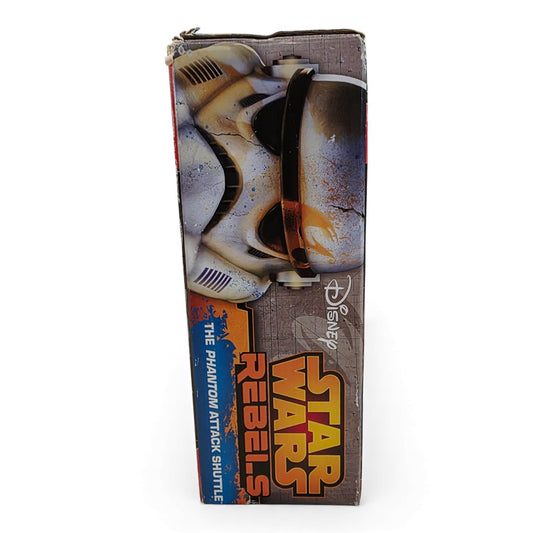 Vintage 2010s action figure playset. Rebels. The Phantom Attack Shuttle Vehicle - Target Exclusive!. Left view.