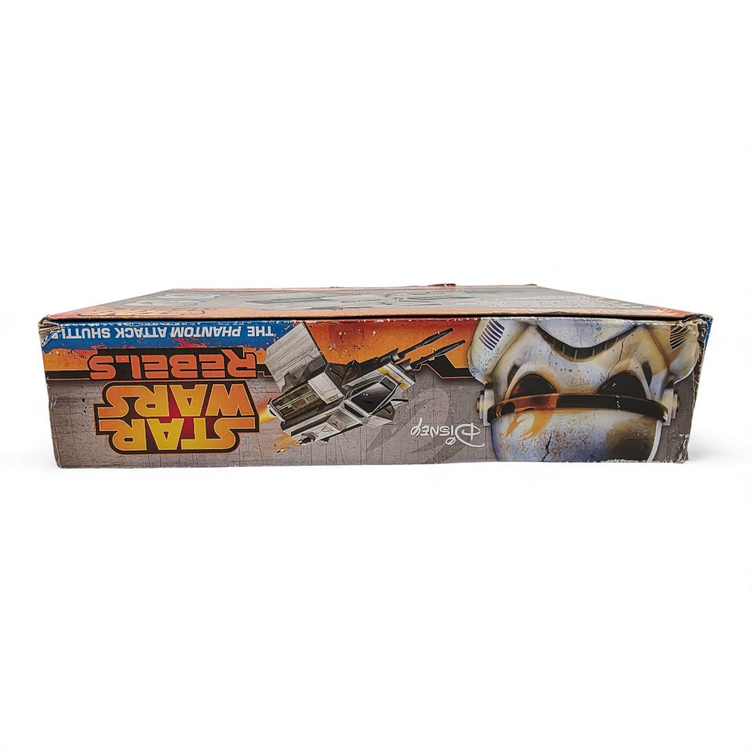 Vintage 2010s action figure playset. Rebels. The Phantom Attack Shuttle Vehicle - Target Exclusive!. Top view.