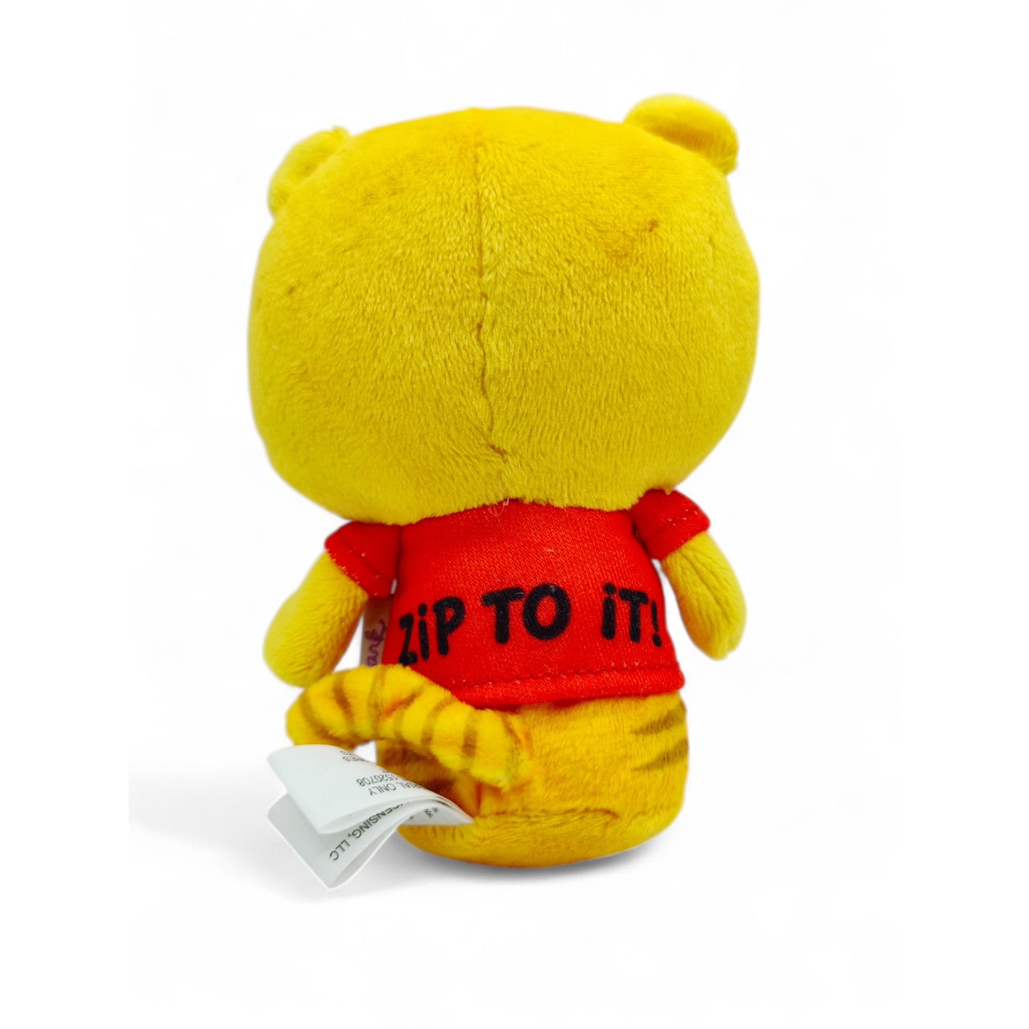 Vintage 2010s plush. Itty Bittys. Tyg. 12cm Mini Plush. Back view.