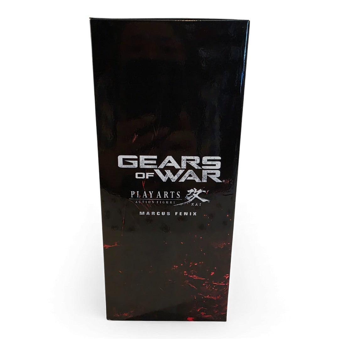 2017 Gears of War Play Arts Kai Marcus Fenix action figure — Left side