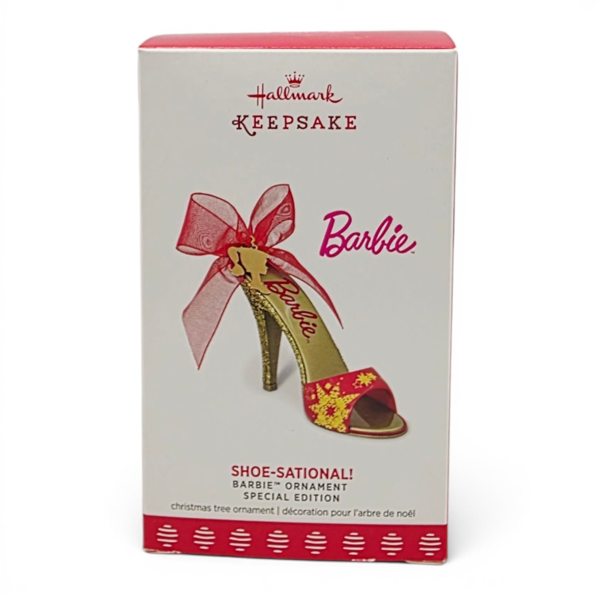 2018 Barbie Shoe-Sational Ornament home decor — Front view