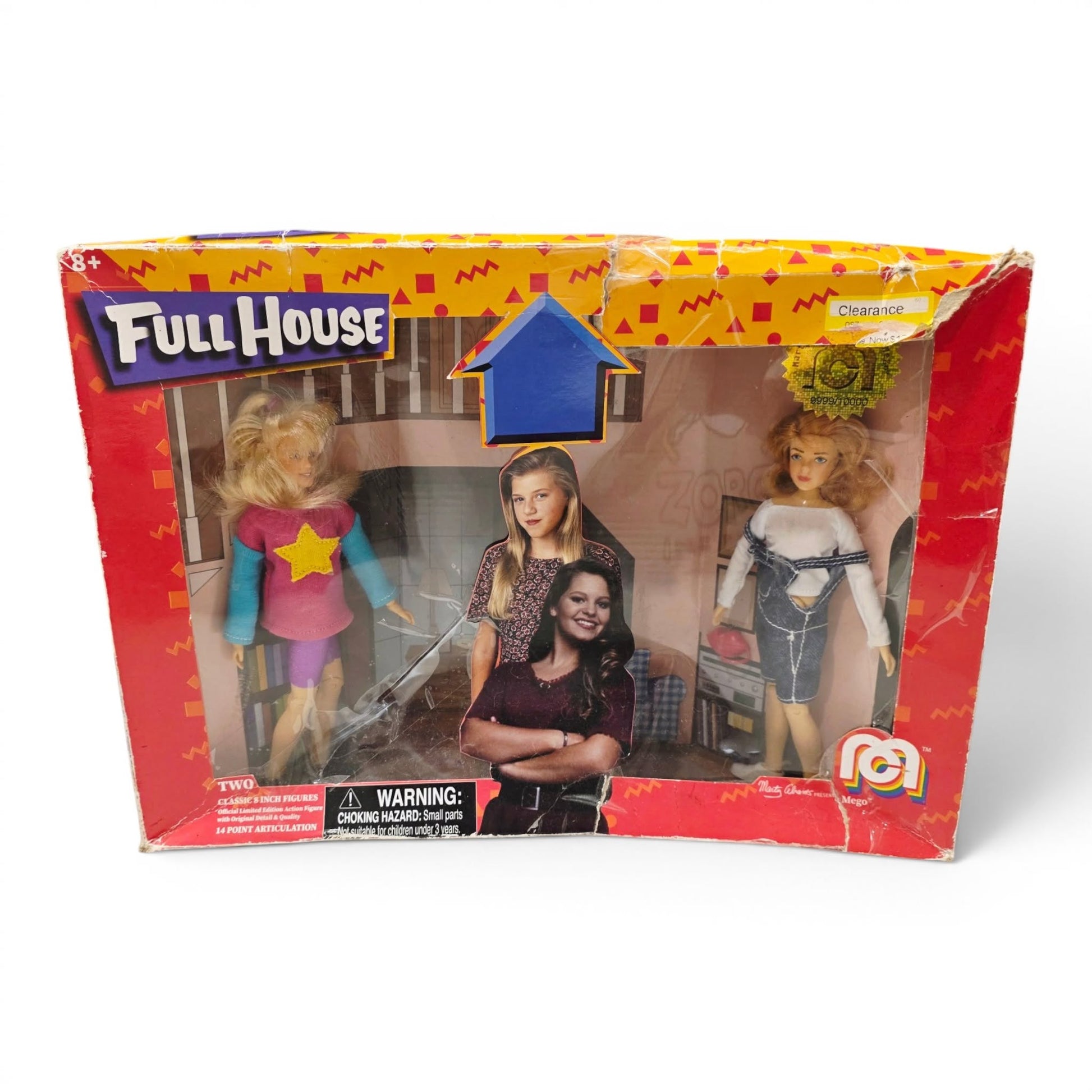 2018 Full House Mego Limited Edition D.J. & Stephanie Tanner doll — Front view