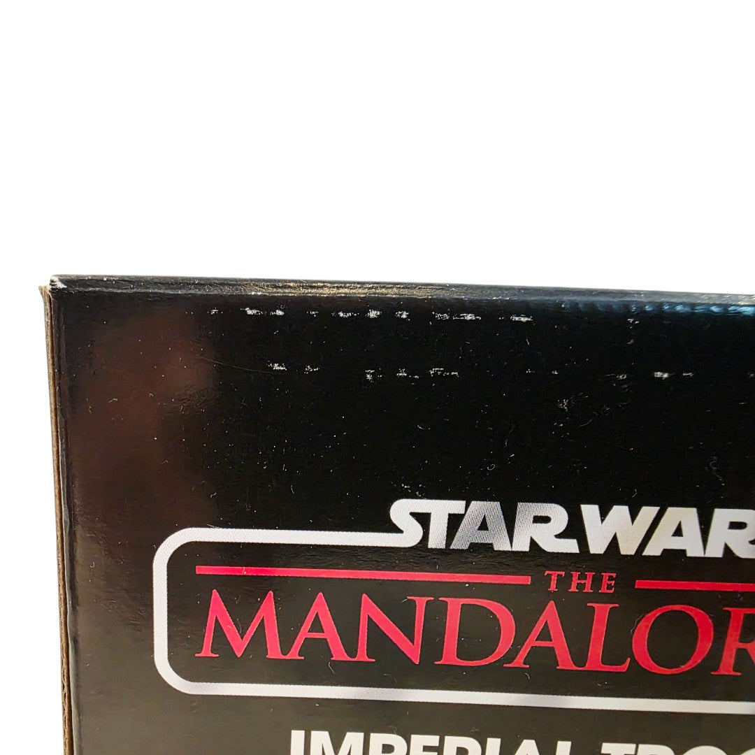Vintage 2020s action figure playset. The Vintage Collection. Imperial Troop Transport - Mandalorian. Close up 2 view.