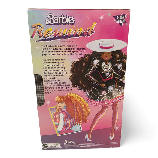2021 Barbie Barbie Rewind 80s Edition AA doll — Back view