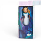 Vintage 2020s doll. Disney Princess Classic Doll. Alice. Alice in Wonderland 11". Close up 1 view.