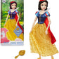 Vintage 2020s doll. Disney Princess Classic Doll. Snow White. Snow White & the 7 Dwarves 11". Front view.